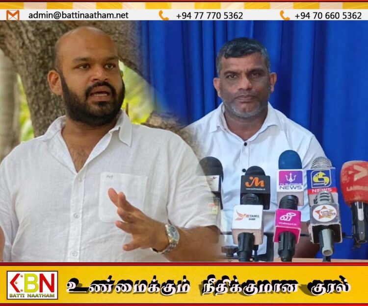 மகிந்தவின் சட்டத்தை தமிழ் மக்களுக்கு எதிராக செற்படுத்தும் இரா.சாணக்கியன்;ஈ.பி.டி.பி குற்றச்சாட்டு