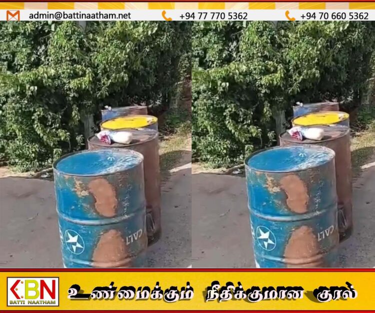 கொக்கட்டிச்சோலையில் பொலிஸ் பிரிவில் கசிப்பு உற்பத்தி நிலையம் பொலிஸாரால் முற்றுகை