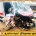 அம்புலன்ஸ் மோதியதில் சிதைந்த முச்சக்கரவண்டி; ஒருவர் பலி – நால்வர் படுகாயம்!