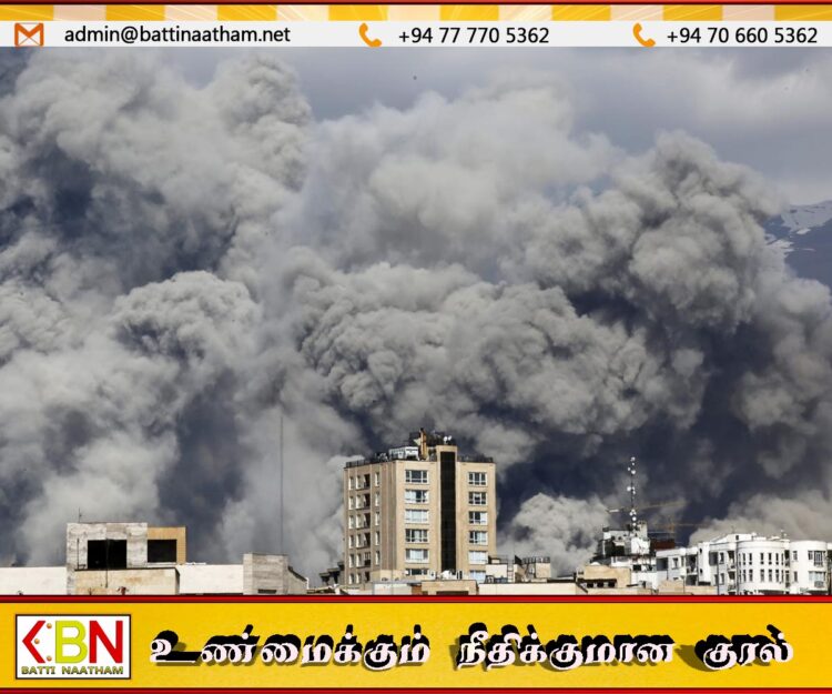 ஈரானில் 130 க்கும் மேற்பட்ட நகரங்களில் தாக்குதல்; 500 இற்கும் மேற்பட்டோர் பலி