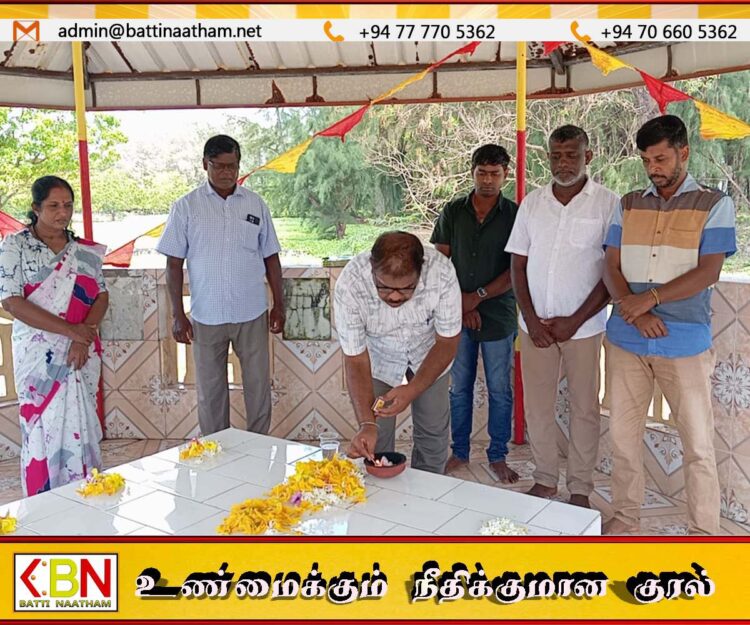 மட்டக்களப்பில் அன்னை பூபதியின் 38வது ஆண்டு நினவேந்தலை ஆரம்பித்த தாயக செயலணி