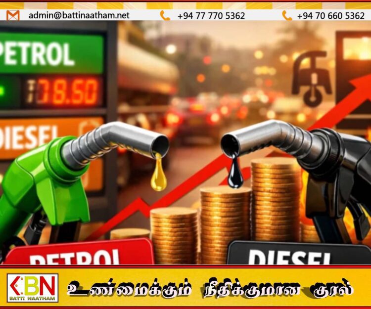 இலங்கையில் விண்ணைத்தொட்ட எரிபொருள் விலைகள்