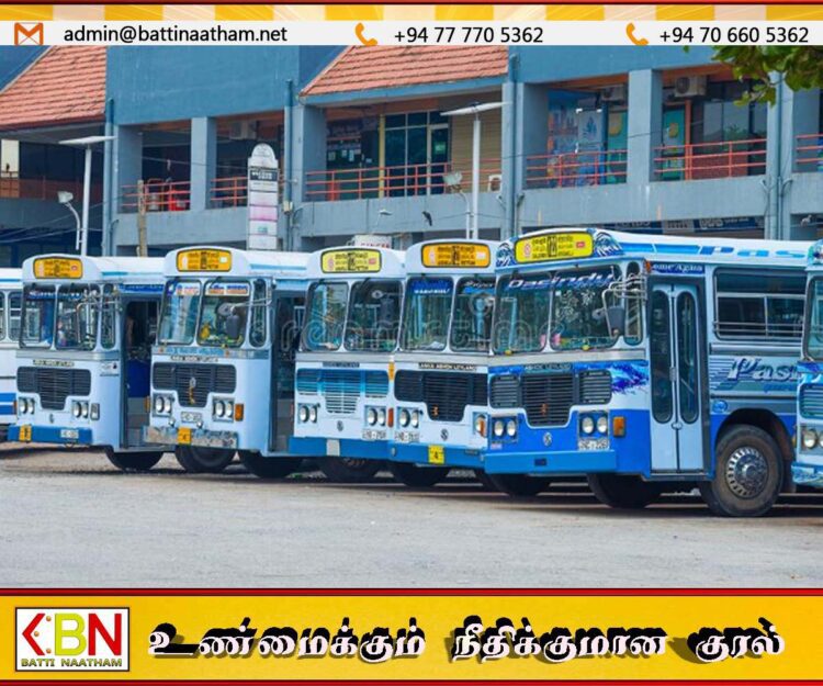 பணிப்பகிஷ்கரிப்பு செய்யப்போவதாக எச்சரிக்கை; இன்று 5 மணிவரை தனியார் பஸ் உரிமையாளர்கள் சங்கம் காலக்கெடு