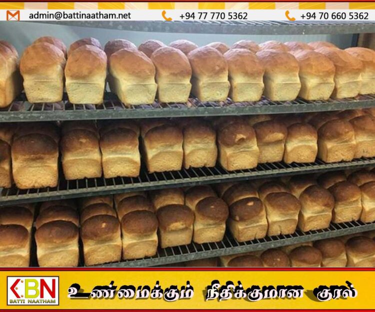 பாணின் விலை 10 ரூபாவினால் அதிகரிக்கப்பட்டது
