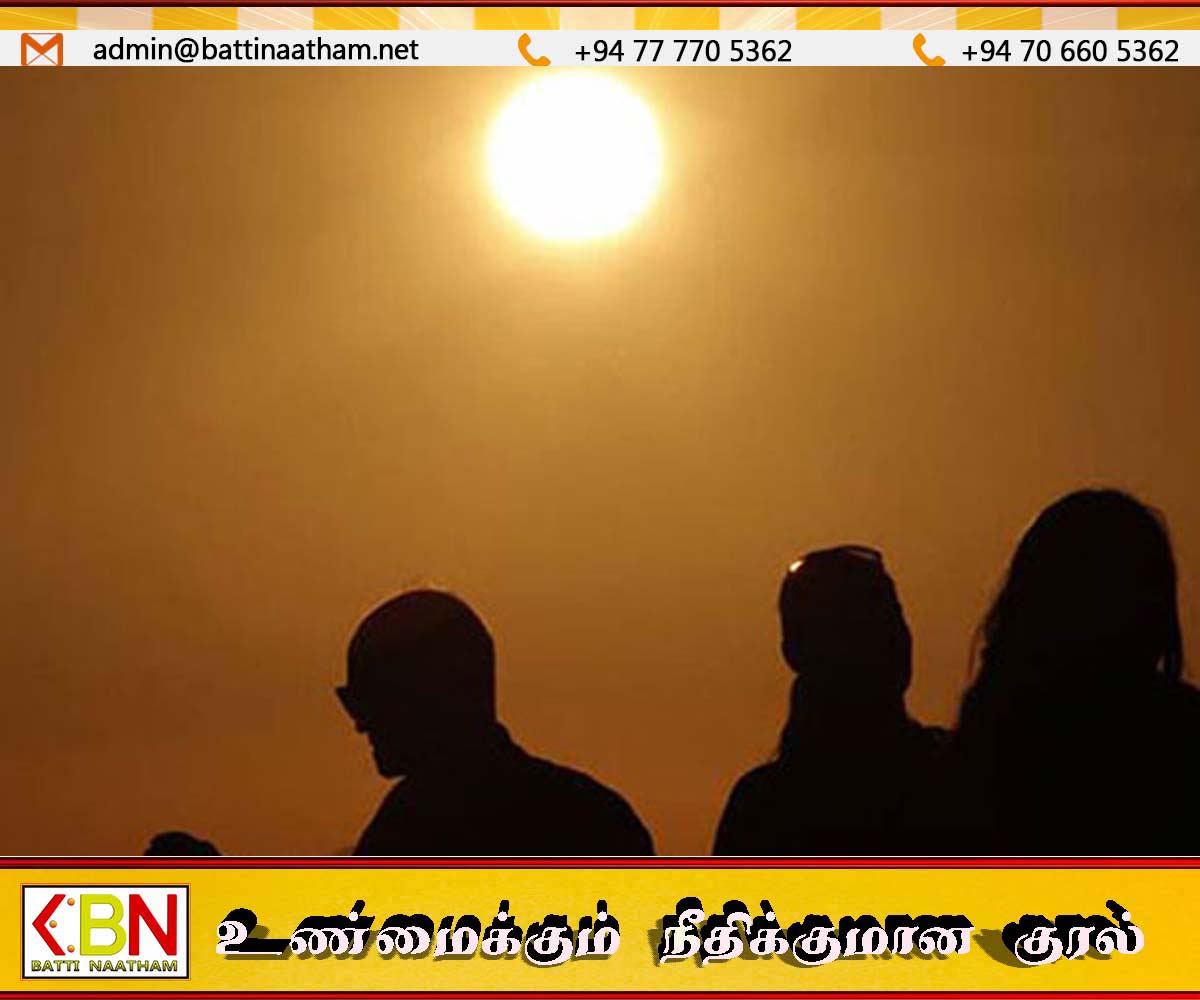 இலங்கையில் 40 பாகையை கடக்கபோகும் வெப்பநிலை; வெளியாகியுள்ள எச்சரிக்கை