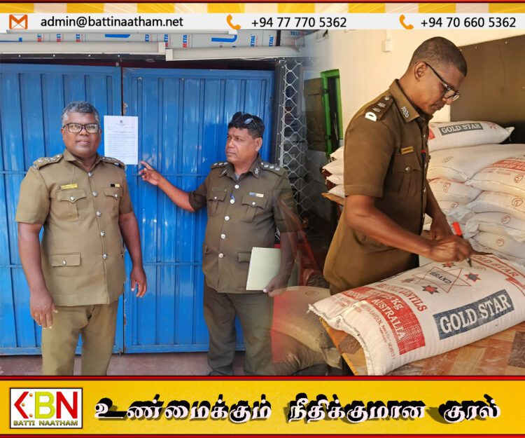 மட்டு செங்கலடியில் சுகாதார விதிமுறை மீறல்; உணவகம் மூடல், ரூ.70,000 அபராதம்!