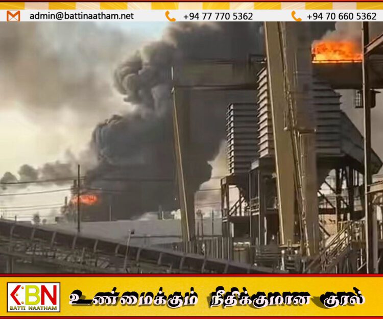 அமெரிக்கா டெக்சாஸ் எண்ணெய் சுத்திகரிப்பு நிலையத்தில் பயங்கர வெடிப்பு; அதிர்ந்த வீடுகள்!