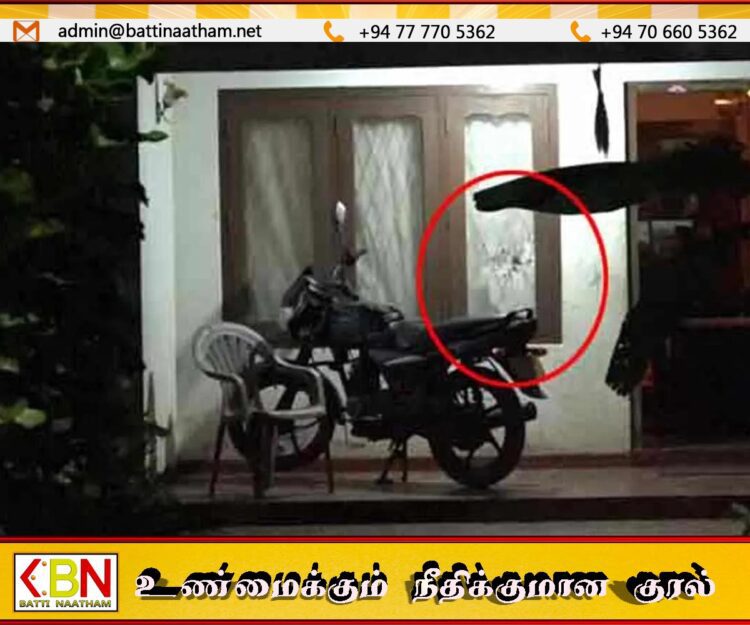 மத்துகம பகுதியில் வீடொன்றை இலக்கு வைத்து துப்பாக்கிச் சூடு