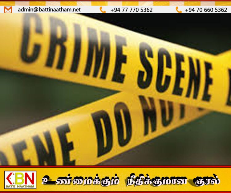 வாகரையில் பயங்கரம்; மனைவியை துப்பாக்கியால் சுட்டுவிட்டு கணவன் தலைமறைவு!