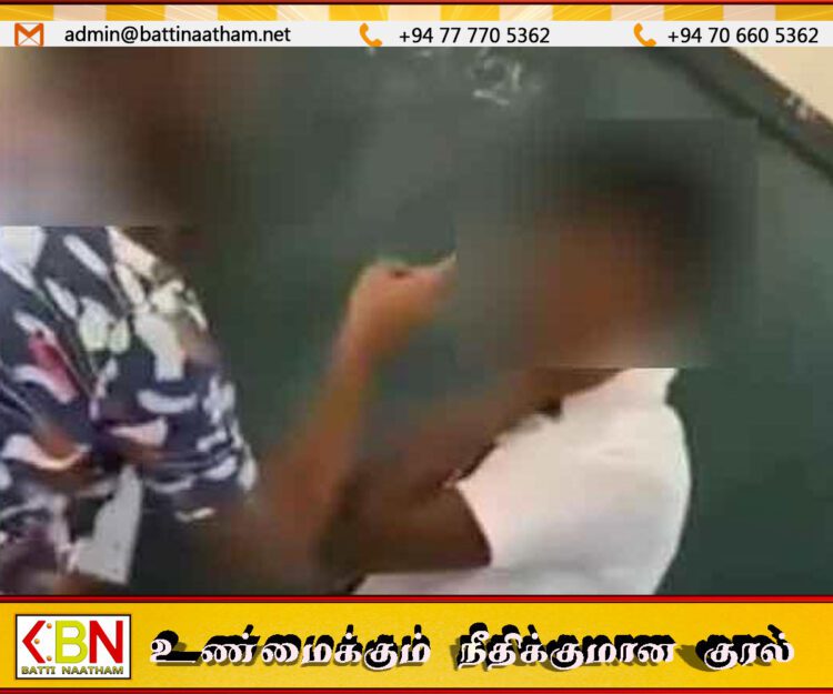 ஹற்றன் பாடசாலை வகுப்பறைக்குள் மாணவன் மீது தாக்குதல்; பழைய மாணவர் உட்பட மூவர் கைது!