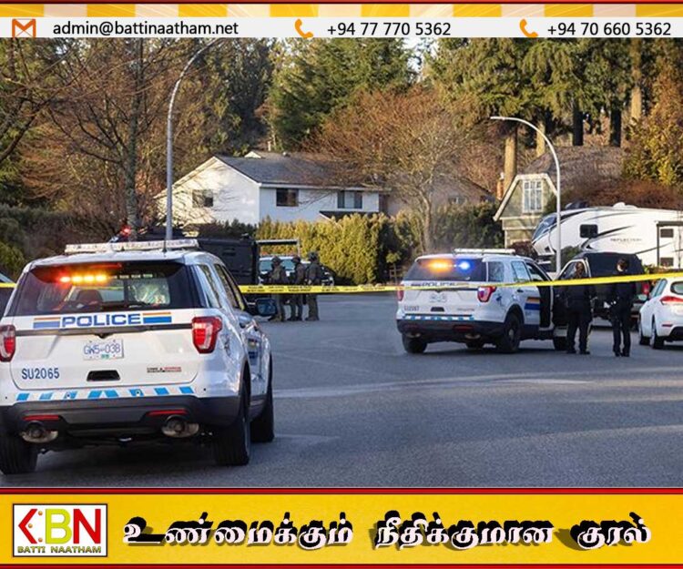 கனடாவில் துப்பாக்கி சூடு நடத்திய இலங்கை தமிழ் இளைஞன் கைது