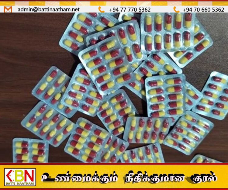 போதை மாத்திரைகளுடன் வவுனியாவில் நான்கு இளைஞர்கள் கைது!