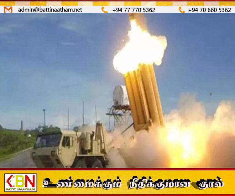 இஸ்ரேல் மீது ஏவுகணை தாக்குதல் மேற்கொண்ட ஹவுதி அமைப்பினர்