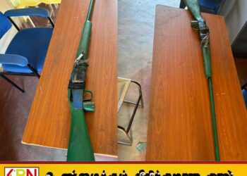 கொக்கட்டிச்சோலை பொலிஸ் பிரிவில் கட்டுத்துவக்குடன் ஒருவர் கைது