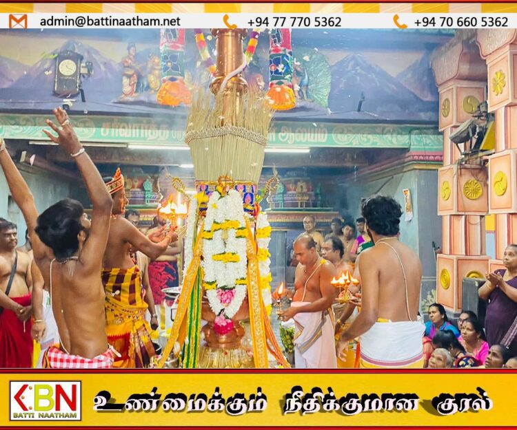 பெரியகல்லாறு அருள்மிகு ஸ்ரீ சர்வார்த்த சித்திவிநாயகர் ஆலய வருடாந்த மஹோற்சவம்