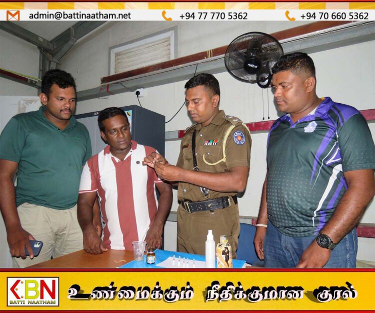பெண்களை கடத்தி கொலை கொள்ளை செய்த கும்பலிடமிருந்து சத்திர சிகிச்சை மயக்க மருந்துகள் மீட்பு ; கொக்கட்டிச்சோலையில் மேலும் ஒருவர் கைது