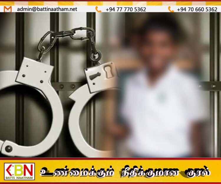 14 வயது சிறுவனை துஸ்பிரயோகம் செய்த குற்றச்சாட்டில் அதிபர் கைது