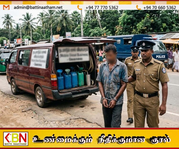 நடமாடும் டீசல் வியாபாரம் செய்துவந்த ஒருவர் கேகாலையில் கைது