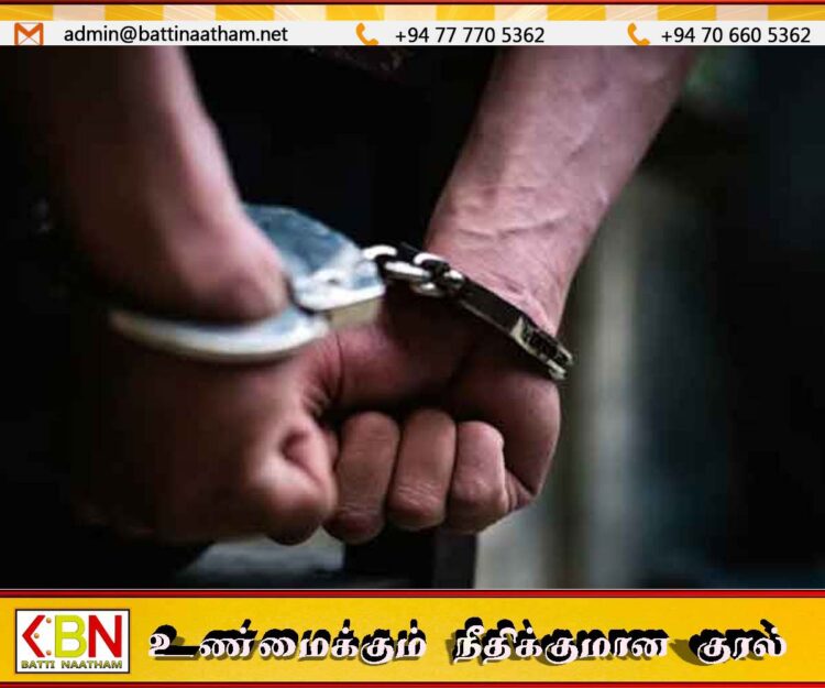 அக்கரைப்பற்றில் இலஞ்சம் வாங்கிய பொலிஸ் அதிகாரி இலஞ்ச ஊழல் பிரிவால் கைது
