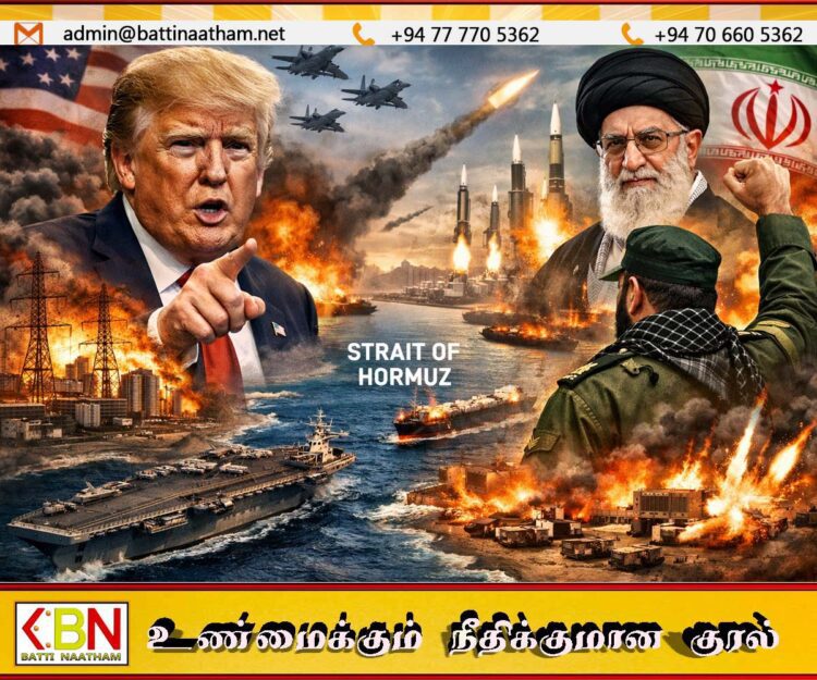 ஹார்முஸ் ஜலசந்தியை நாளைக்குள் திறக்கவேண்டும்- ஈரானுக்கு காலக்கெடு விதித்த அமேரிக்கா; அதிகரிக்கும் பதற்றம்