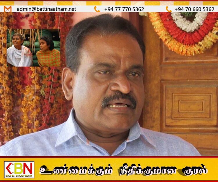 பெண்களை பாலியல் பலாத்காரம் செய்து கொலை செய்யும் பொறிமுறை கடைபிடிக்கப்பட்டுள்ளது; சிறிநேசன்