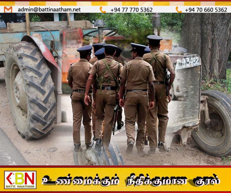 யாழில் உழவு இயந்திரம் மோதி பொலிஸ் உத்தியோகத்தர் உயிரிழப்பு
