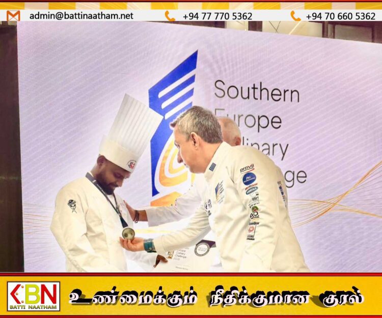 கிரீஸ் நாட்டில் ஈழத்தமிழர் படைத்த சாதனை