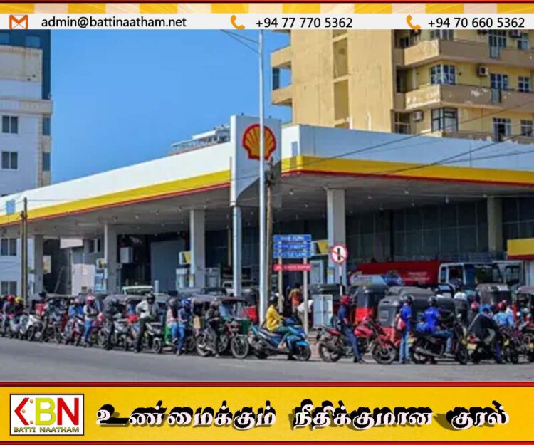 நாளை முதல் வாகன இலக்கத் தகட்டின் இறுதி இலக்கத்திற்கு அமைய எரிபொருள் விநியோகம்