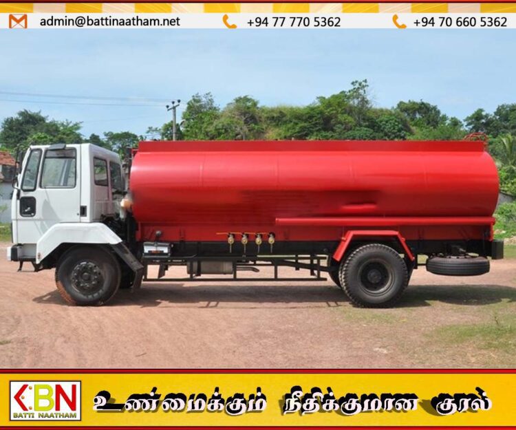 எரிபொருளை பவுஸருடன் மறைத்து வைத்திருந்த தொழிலதிபர் கைது