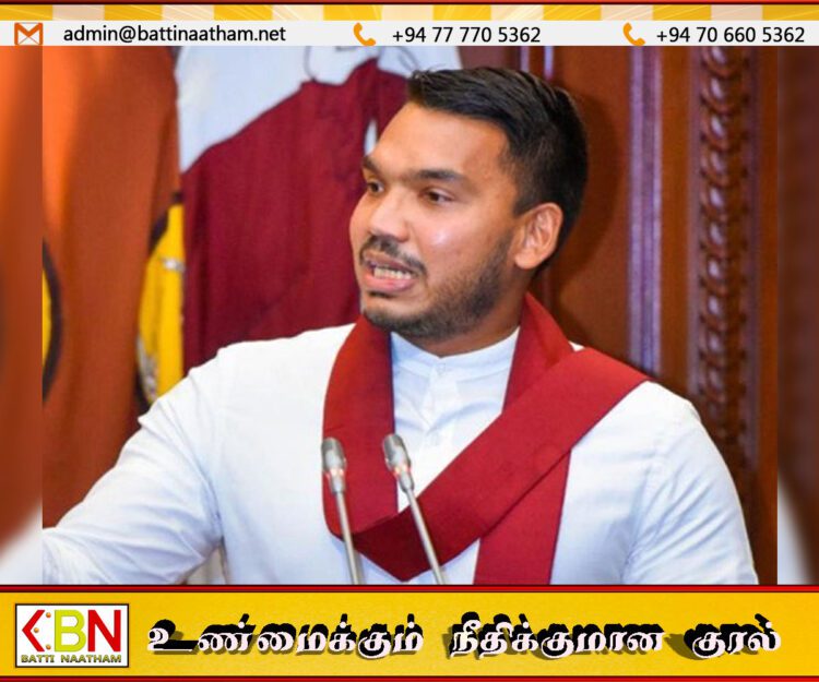 ஈரான் கப்பல் விவகாரம்; ஜனாதிபதி மனிதாபிமான முடிவுக்கு நாமல் ராஜபக்ஷ ஆதரவு