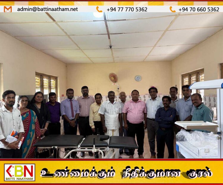 பழுகாமம் பிரதேச வைத்தியசாலைக்கு “இன்பன்ட் வார்மர்” இயந்திரம் வழங்கிய நல்லுள்ளங்கள்