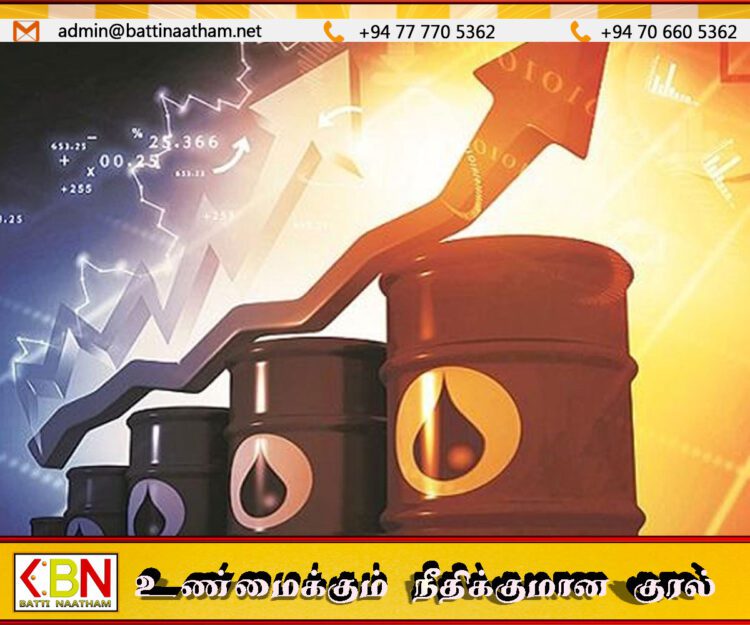 கச்சா எண்ணெய் விலை 120 டொலர்களை தாண்டியது