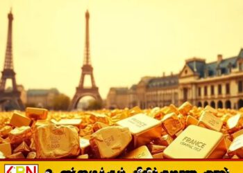 அமெரிக்காவிலிருந்து 129 தொன் தங்கம் இடமாற்றம்; பிரான்ஸ் ஜனாதிபதி மக்ரோனின் பாரிய பொருளாதார வியூகம்!