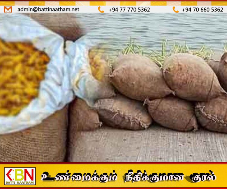 கற்பிட்டியில் கடற்படை அதிரடி; 907 கிலோ கிராம் சட்டவிரோத உலர்ந்த மஞ்சள் பறிமுதல்!