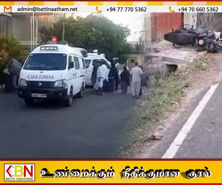 மோட்டார் சைக்கிள் விபத்தில் பாடசாலை மாணவர்கள் படுகாயம்!