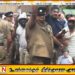 நிதி அமைச்சின் செயலாளர் வீட்டை முற்றுகையிட சென்றோர் மீது சாணி வீச்சு!