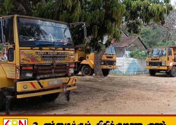 கிளிநொச்சி – கல்லாறு பகுதியில் அதிரடிச் சுற்றிவளைப்பு; சட்டவிரோத மணல் கடத்தலில் ஈடுபட்ட நால்வர் கைது!