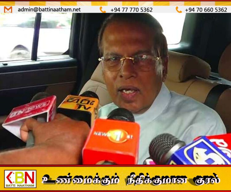 இலஞ்ச ஊழல் விசாரணை ஆணைக்குழுவிலிருந்து வெளியேறிய மைத்திரி!