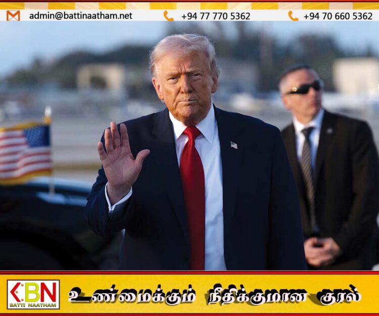 அமெரிக்காவிடமிருந்து மசகு எண்ணெய் வாங்குமாறு உலகநாடுகளுக்கு ட்ரம்ப் அழைப்பு