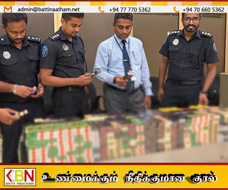 சட்டவிரோத வெளிநாட்டு சிகரெட்டுகளுடன் சீனப் பிரஜை கைது