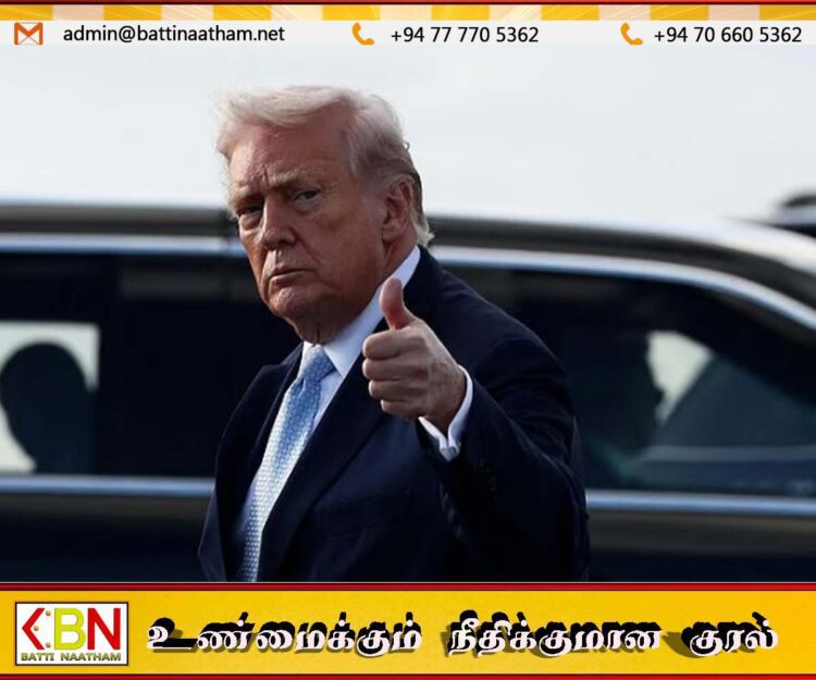ஈரானுடனான போர் முடிவுக்கு வரும் தருவாயில் உள்ளது; ட்ரம்ப்