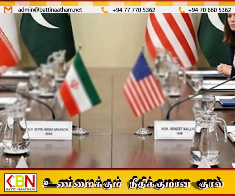 ஈரான் – அமெரிக்கா இடையிலான பேச்சுவார்த்தை ஆரம்பம்!