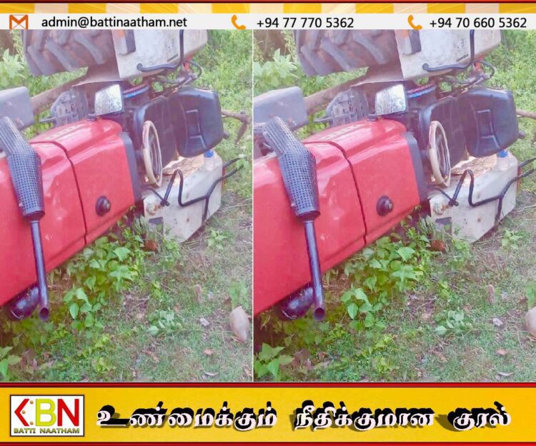 வவுனியாவில் உழவு இயந்திரம் கவிழ்ந்து ஒருவர் உயிரிழப்பு
