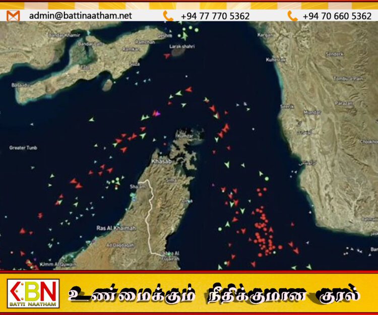 ஹோர்முஸ் நீரிணை திறக்கப்படமாட்டாது; ஈரான் உறுதி!