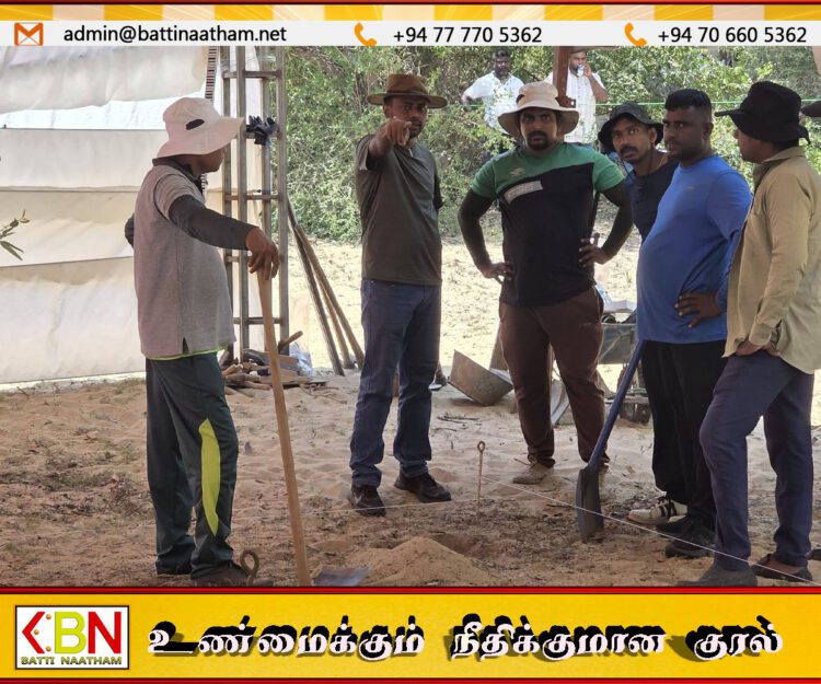 மட்டு குருக்கள்மடம் மனித புதைகுழி தோண்டும் நடவடிக்கை தற்காலிகமாக நிறுத்தம்