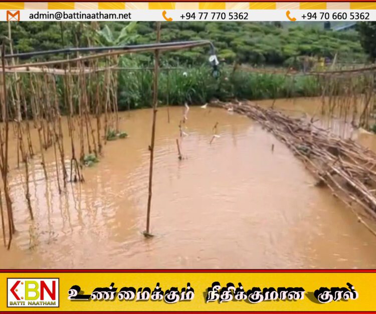டிக்கோயாவில் தொடர்மழை – 50 வீடுகளுக்குள் புகுந்த வெள்ளம்!
