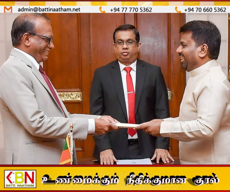வலுசக்தி அமைச்சராக அநுர கருணாதிலக்க பதவியேற்பு!