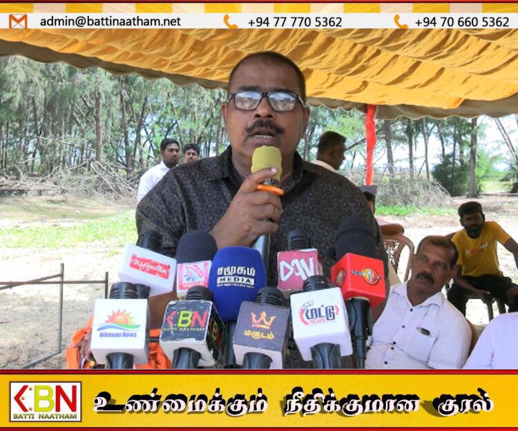 இந்திய துணை ஜனாதிபதியிடம் கேட்க எந்த தமிழ் கட்சிகளுக்கு திராணி இருக்கிறது; அரியநேத்திரன்