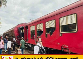 சாகரிக்கா ரயில் தடம்புரண்டது; கரையோர ரயில் போக்குவரத்துப் பாதிப்பு!