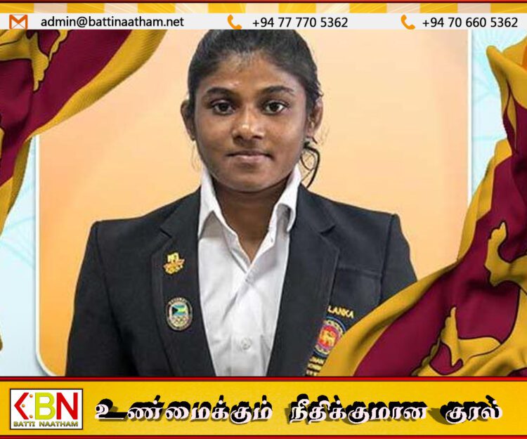 நிபுணி வாசனா தங்கப் பதக்கம் வென்று சாதனை!